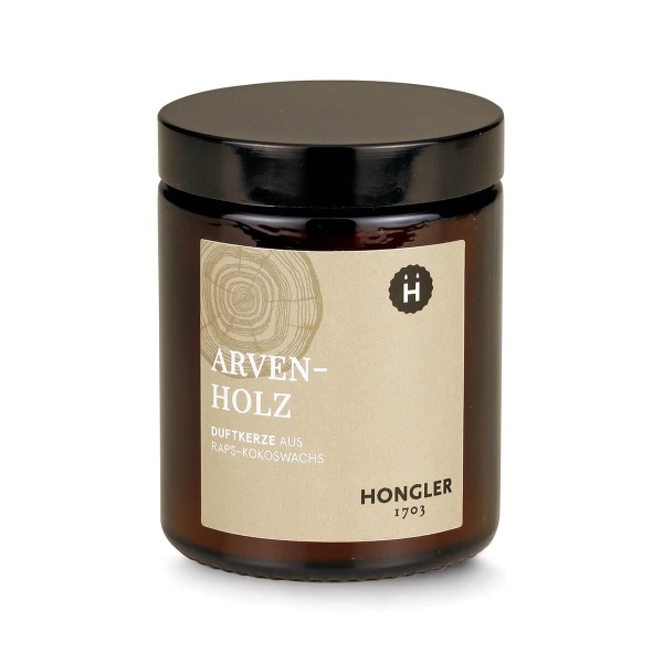 HONGLER Duftkerze Arvenholz