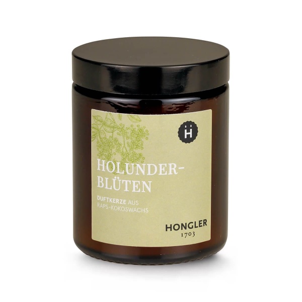 HONGLER Duftkerze Holunderblüten