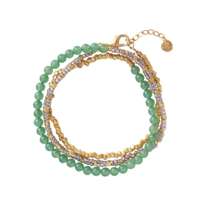 A BEAUTIFUL STORY loving aventurine bracelet