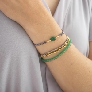 A BEAUTIFUL STORY loving aventurine bracelet