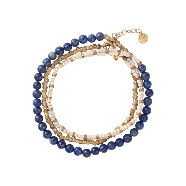 A BEAUTIFUL STORY loving lapis lazuli bracelet