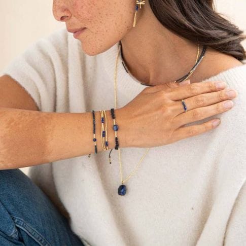 A BEAUTIFUL STORY Emotion Lapis Bracelet – Bild 2