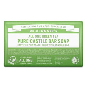 DR. BRONNER’S Seifenstück Green Tea 140g