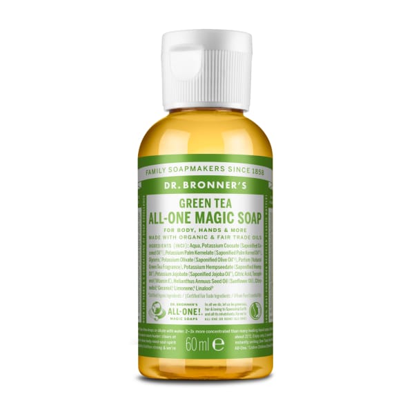 DR. BRONNER'S Flüssigseife Green Tea 60ml