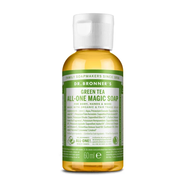 DR. BRONNER'S Flüssigseife Green Tea 60ml