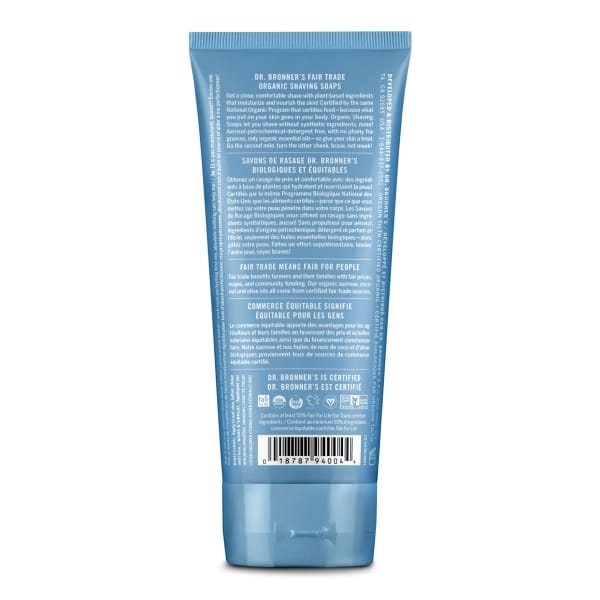 DR. BRONNER'S Organic Shaving Soap Unscented 207ml – Bild 2