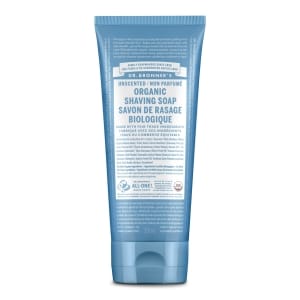DR. BRONNER’S Organic Shaving Soap Unscented 207ml