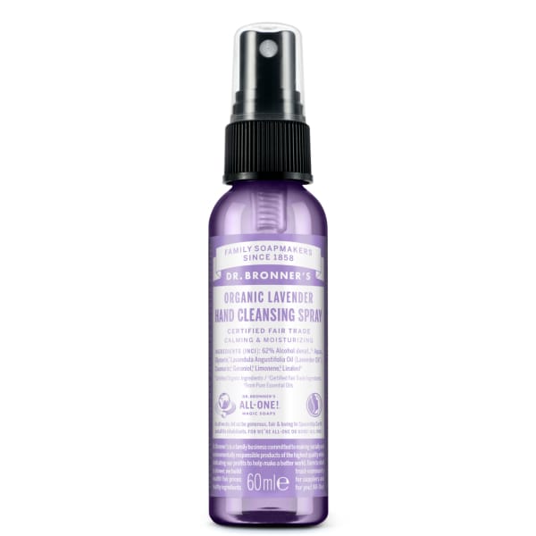DR. BRONNER'S Bio Hand-Hygiene Spray Lavendel 60ml
