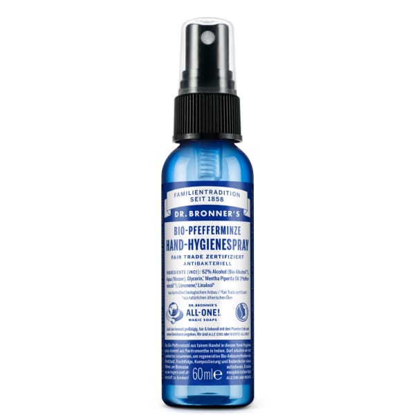 DR. BRONNER'S Bio Hand-Hygiene Spray Pfefferminz 60ml