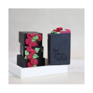 SEIFENSTÜCK Hand- & Duschseife Rosennacht