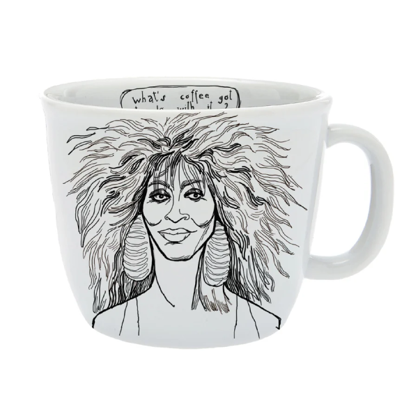 POLONAPOLONA Cup 35cl THE LONG-LEGGED LEGEND (Tina Turner)