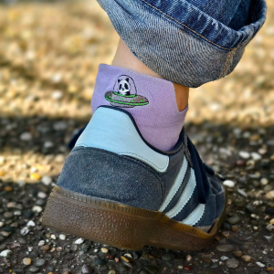 SOCKSLAB Stickerei Panda