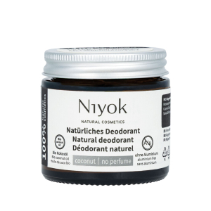 NIYOK 2in1 Deodorant Kokos ohne Parfum