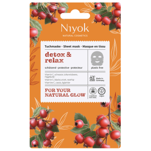 NIYOK Tuchmaske detox & relax