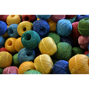 BÄCHI-CORD Restgarn Bunt 200m