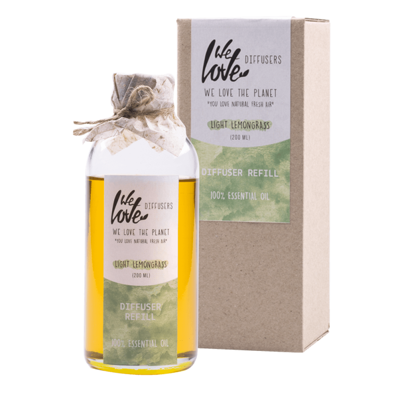 WE LOVE THE PLANET Raumduft Refill Light Lemongrass 200ml