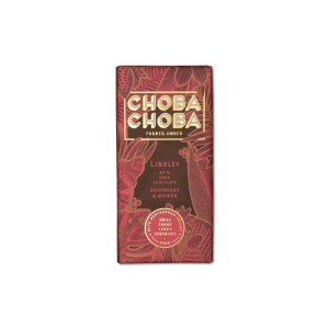CHOBA CHOBA Schokolade Rasperry Quinoa 64% Bio 91g