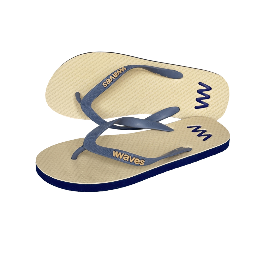 Nachhaltige plastikfreie Flipflops aus Naturkautschuk