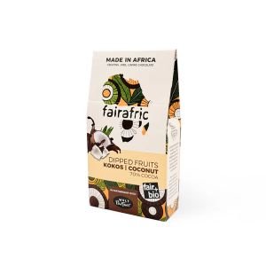 FAIRAFRIC Fruit Balls Dipped Cocos 70% 100g