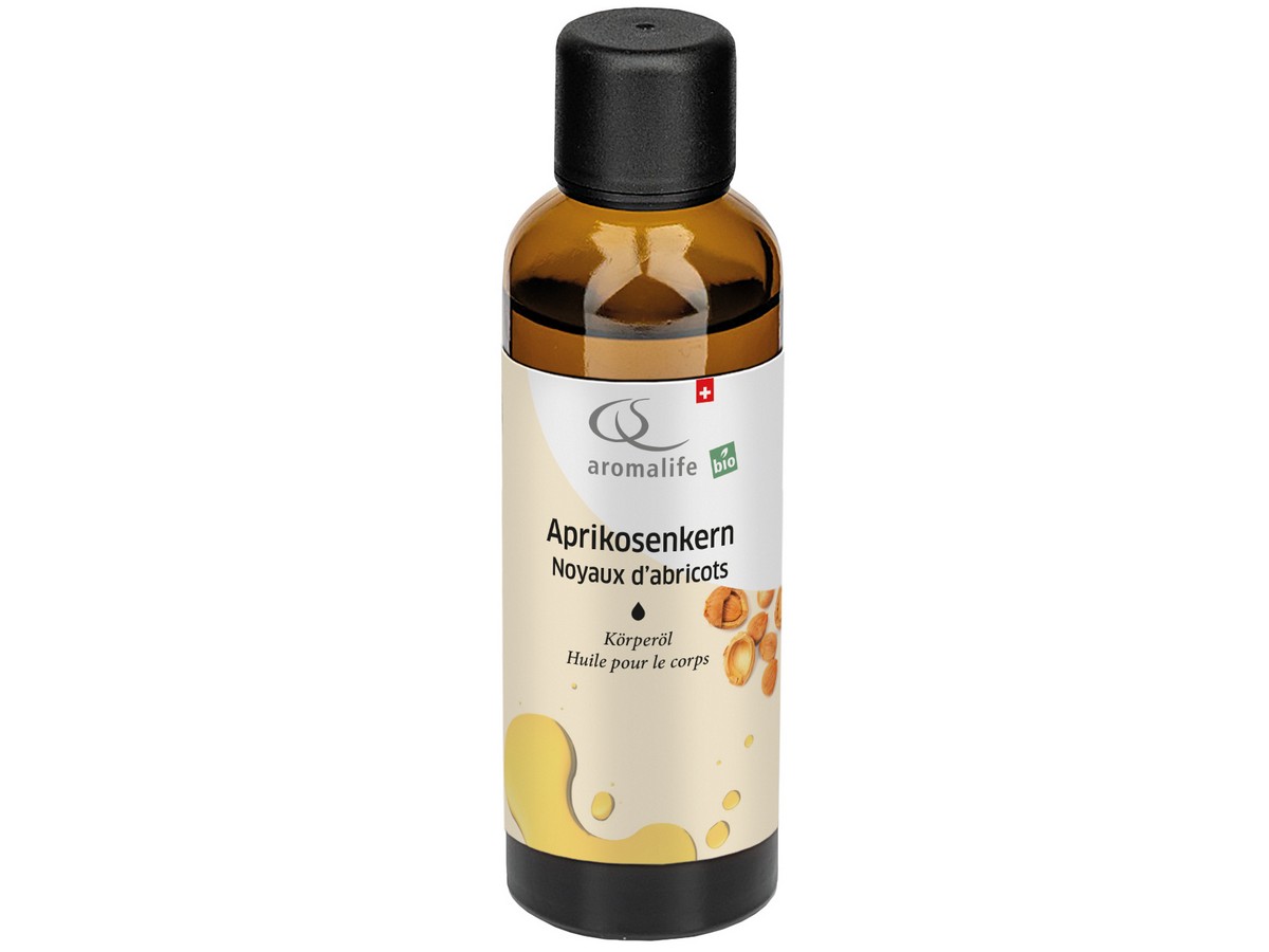 AROMALIFE Aprikosenkernöl - BIO Körperöl 75ml