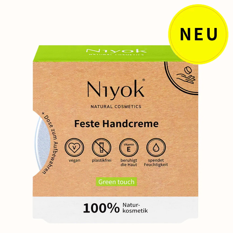 NIYOK Feste Handcreme Green Touch 50g