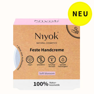 NIYOK Feste Handcreme Soft Blossom 50g